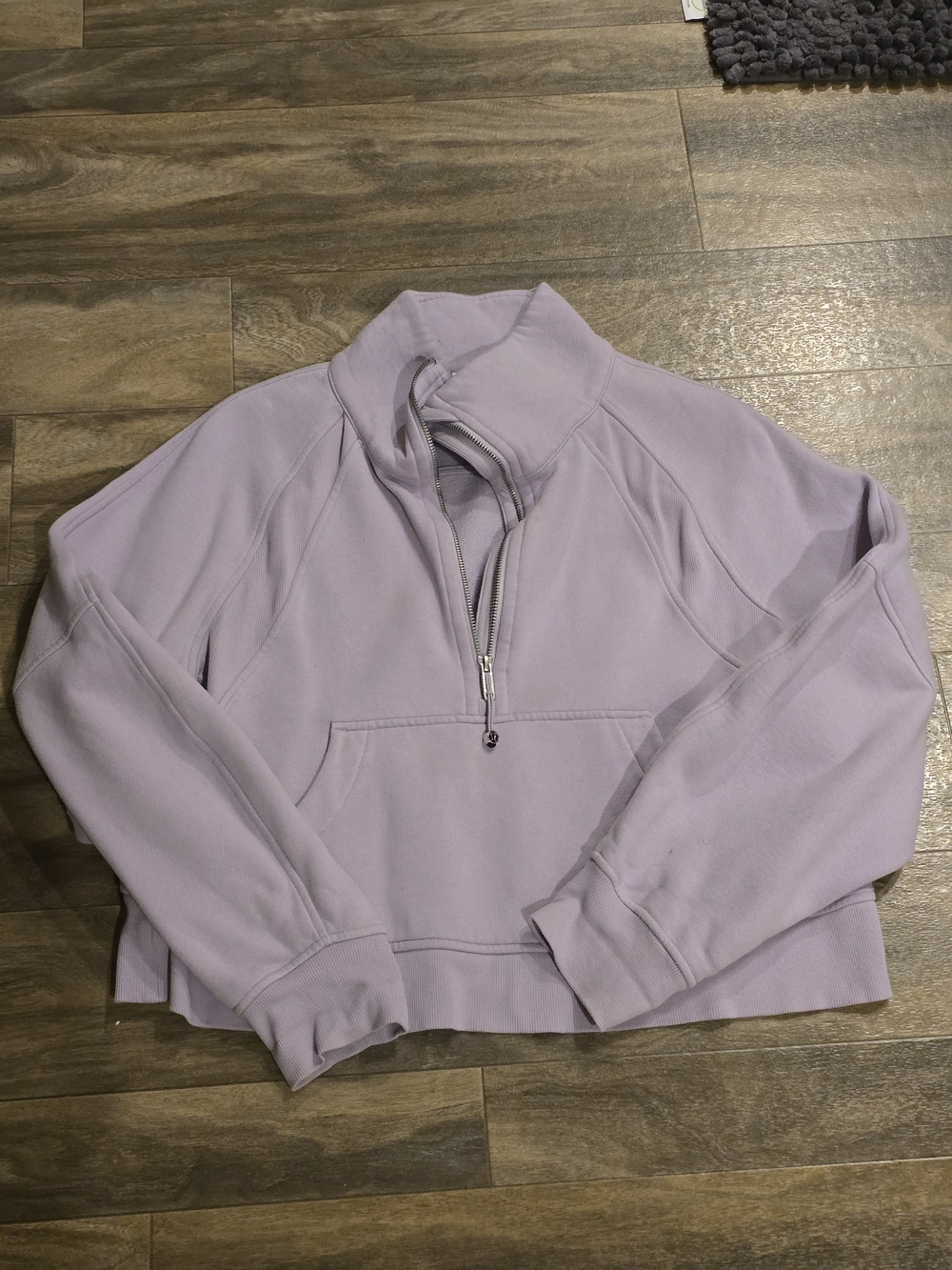 lululemon athletica Lilac Half-Zip Pullover Sweatshirt